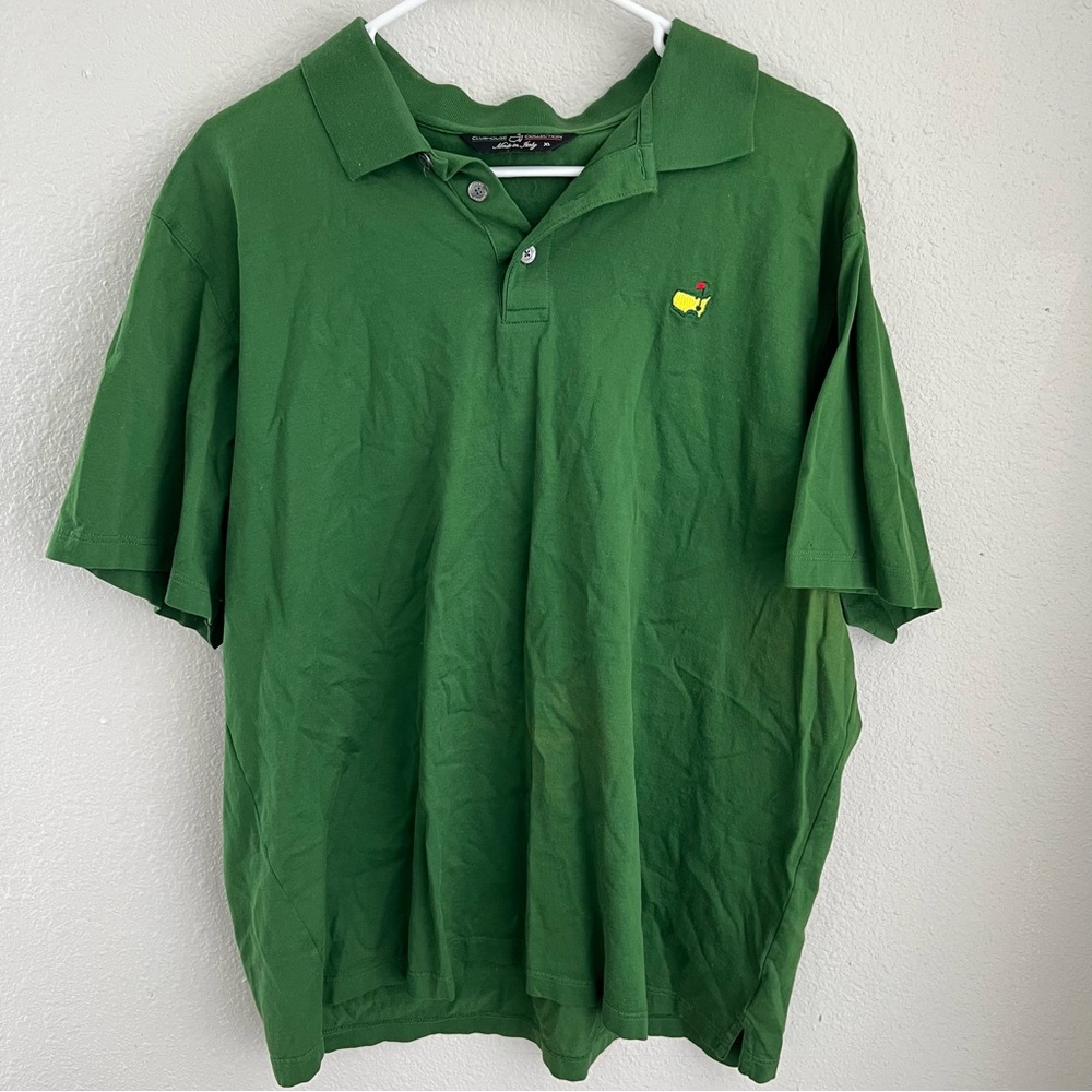 master’s golf collared polo, men’s xl short sleeve